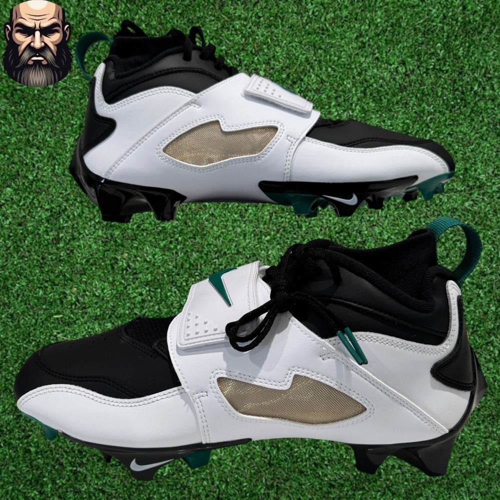 Nike Air Diamond Turf 93 Emerald Green HF5298-102 Football Cleats Men's Size 10 - Picture 2 of 6
